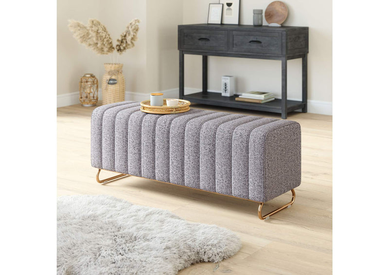110080 Pender Bench Stone Gray