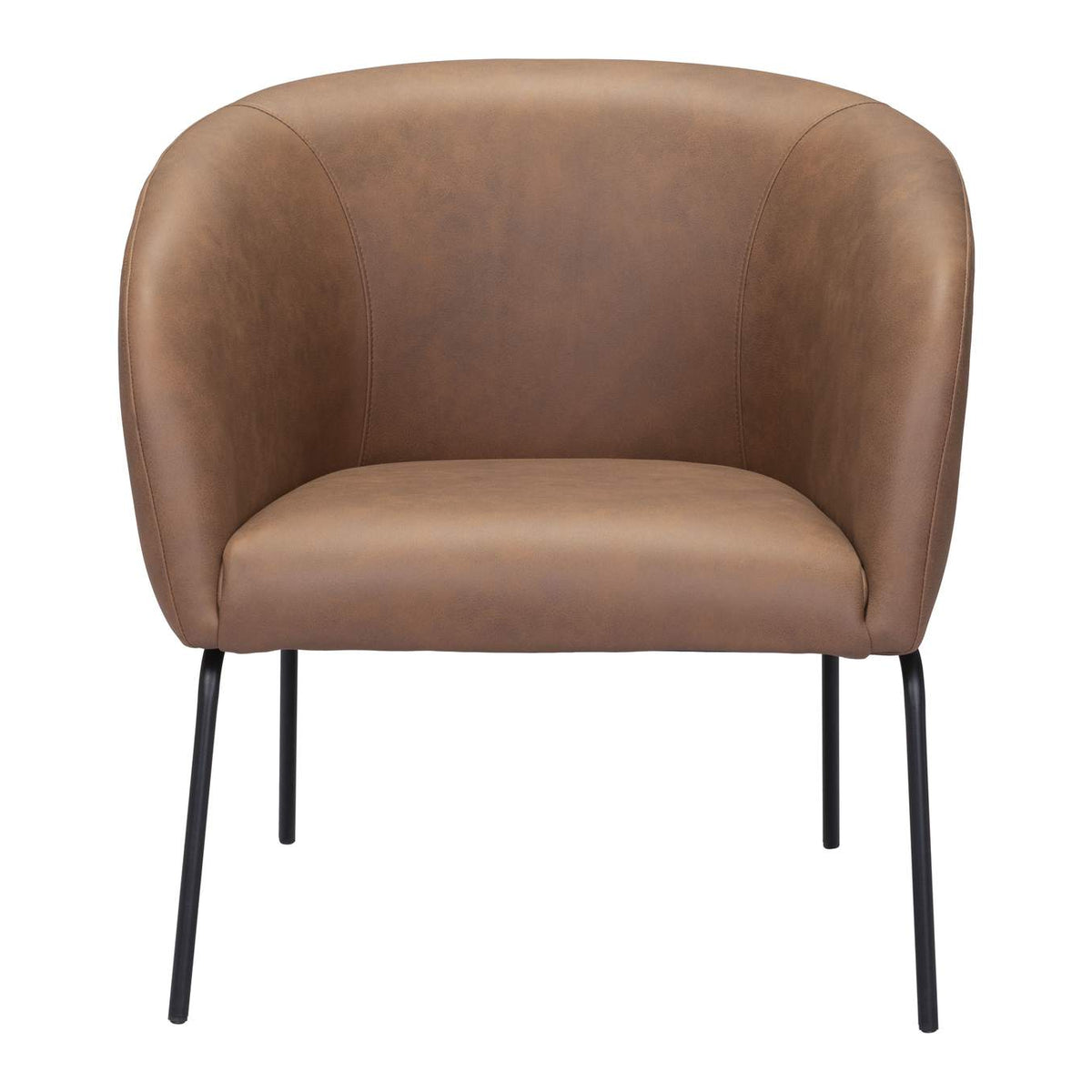 109055 Quinten Accent Chair Vintage Brown