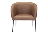 109055 Quinten Accent Chair Vintage Brown