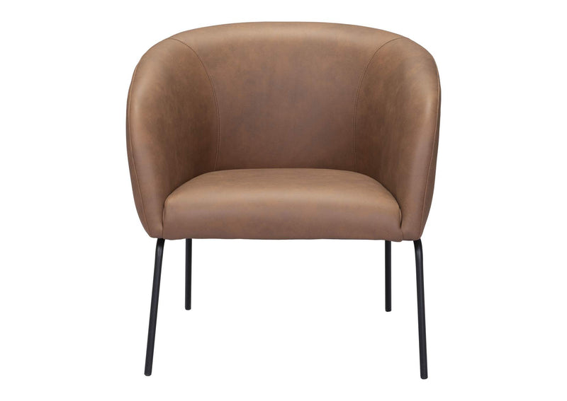 109055 Quinten Accent Chair Vintage Brown