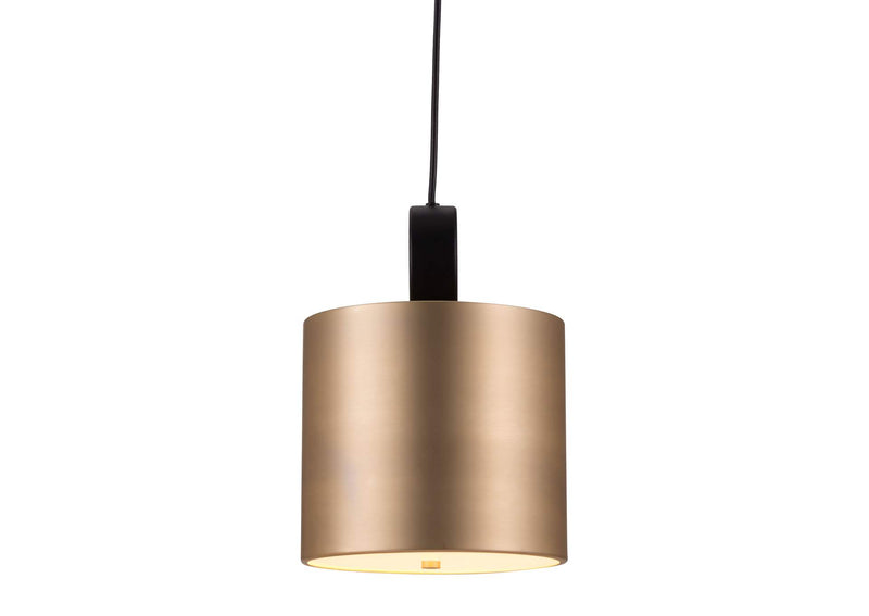 56107 Myson Ceiling Lamp Gold & Black