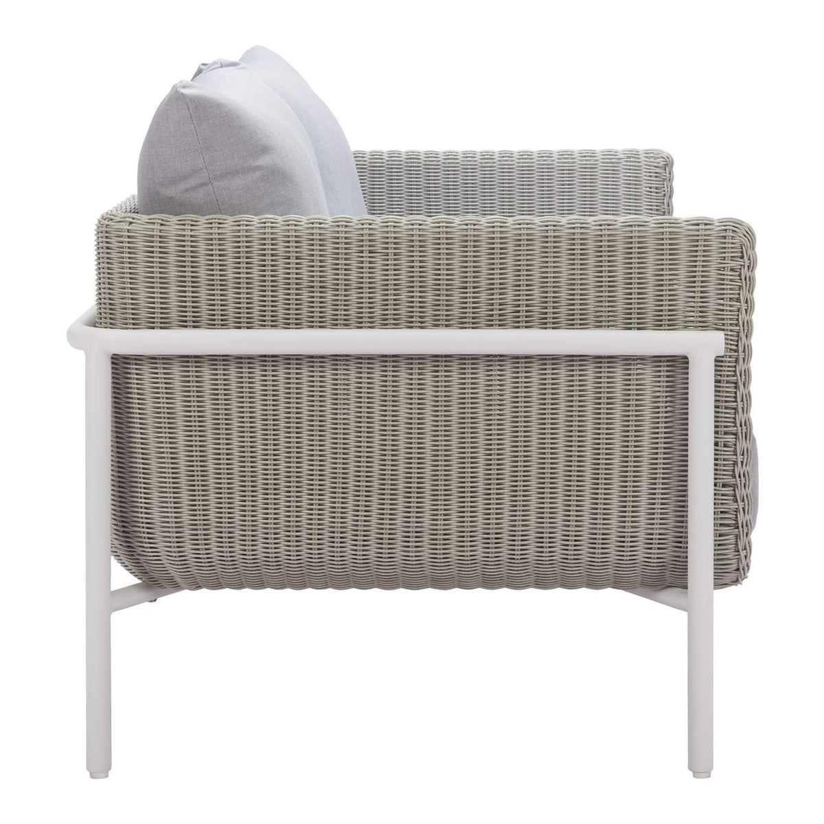 704016 Frais Outdoor Loveseat Gray