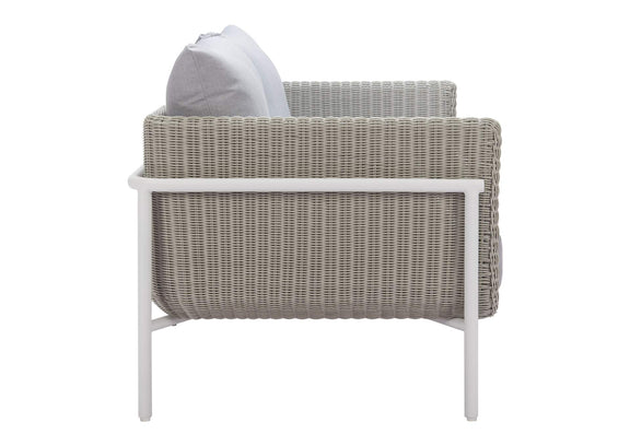 704016 Frais Outdoor Loveseat Gray