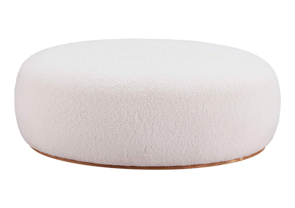 110085 Amber Ottoman Cream