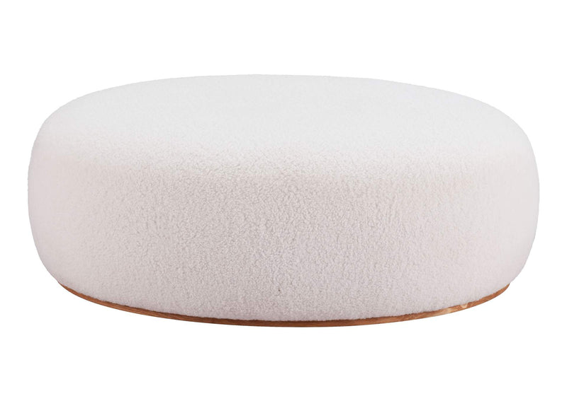 110085 Amber Ottoman Cream
