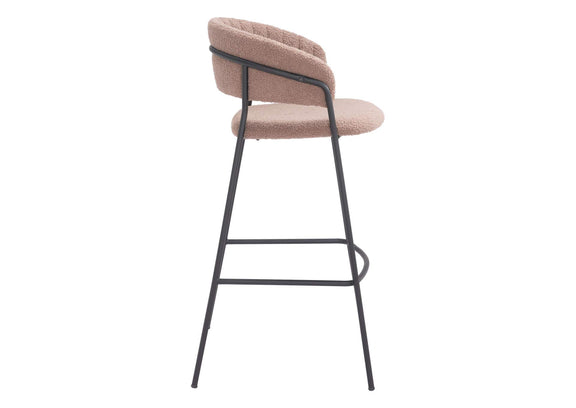 109674 Josephine Barstool (Set Of 2) Brown