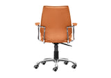 205167 Enterprise Low Back Office Chair Orange