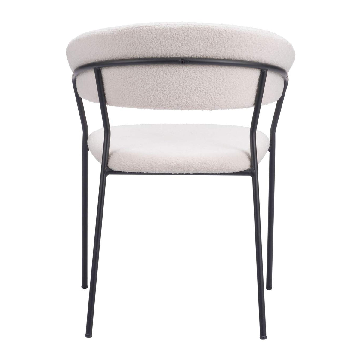 109669 Josephine Dining Chair (Set Of 2) Cream