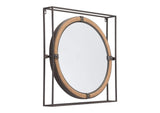 A12222 Capell Mirror Antique Gray