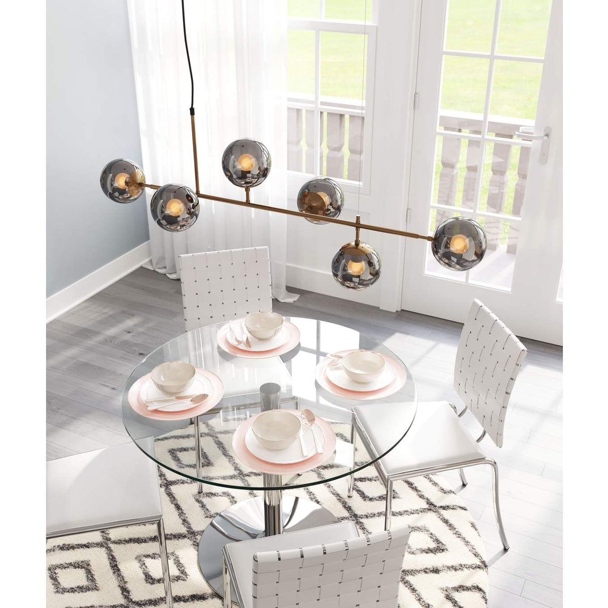 56110 Gisela Ceiling Lamp Brass