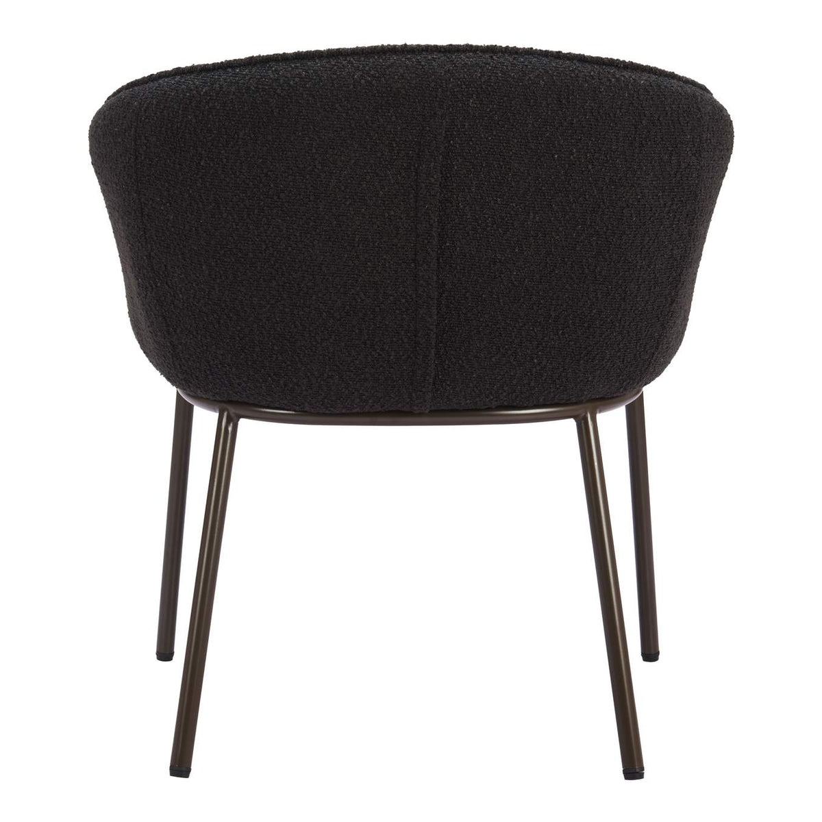 110102 Essen Dining Chair Black & Bronze