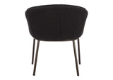 110102 Essen Dining Chair Black & Bronze
