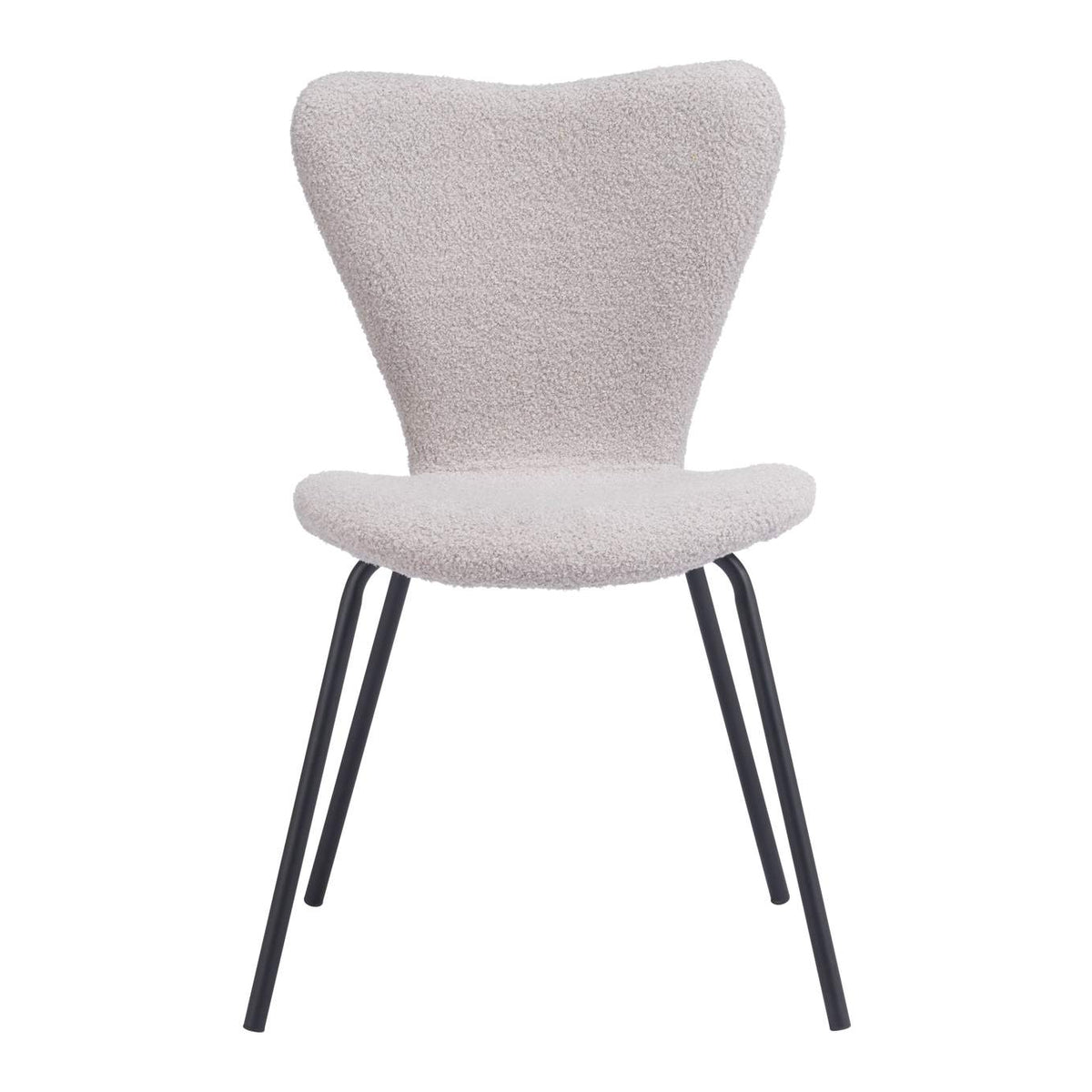 109659 Thibideaux Dining Chair (Set Of 2) Light Gray