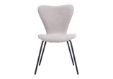 109659 Thibideaux Dining Chair (Set Of 2) Light Gray