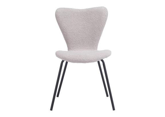 109659 Thibideaux Dining Chair (Set Of 2) Light Gray