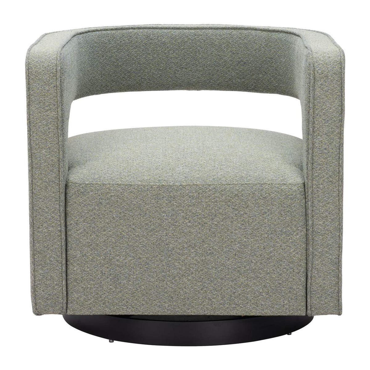 110013 Turku Swivel Chair Sage Green