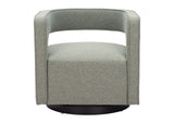 110013 Turku Swivel Chair Sage Green