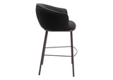 109810 Essen Barstool Black & Bronze