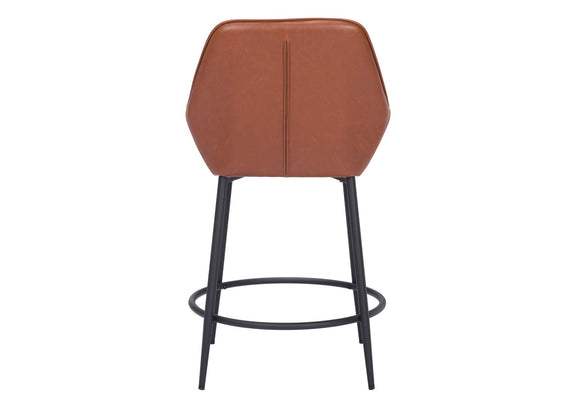 109952 Vila Counter Stool (Set Of 2) Brown