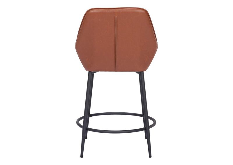 109952 Vila Counter Stool (Set Of 2) Brown