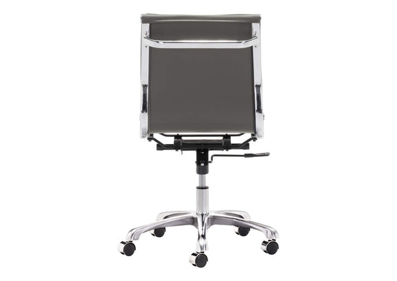 215233 Lider Plus Armless Office Chair Gray
