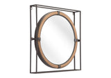 A12222 Capell Mirror Antique Gray