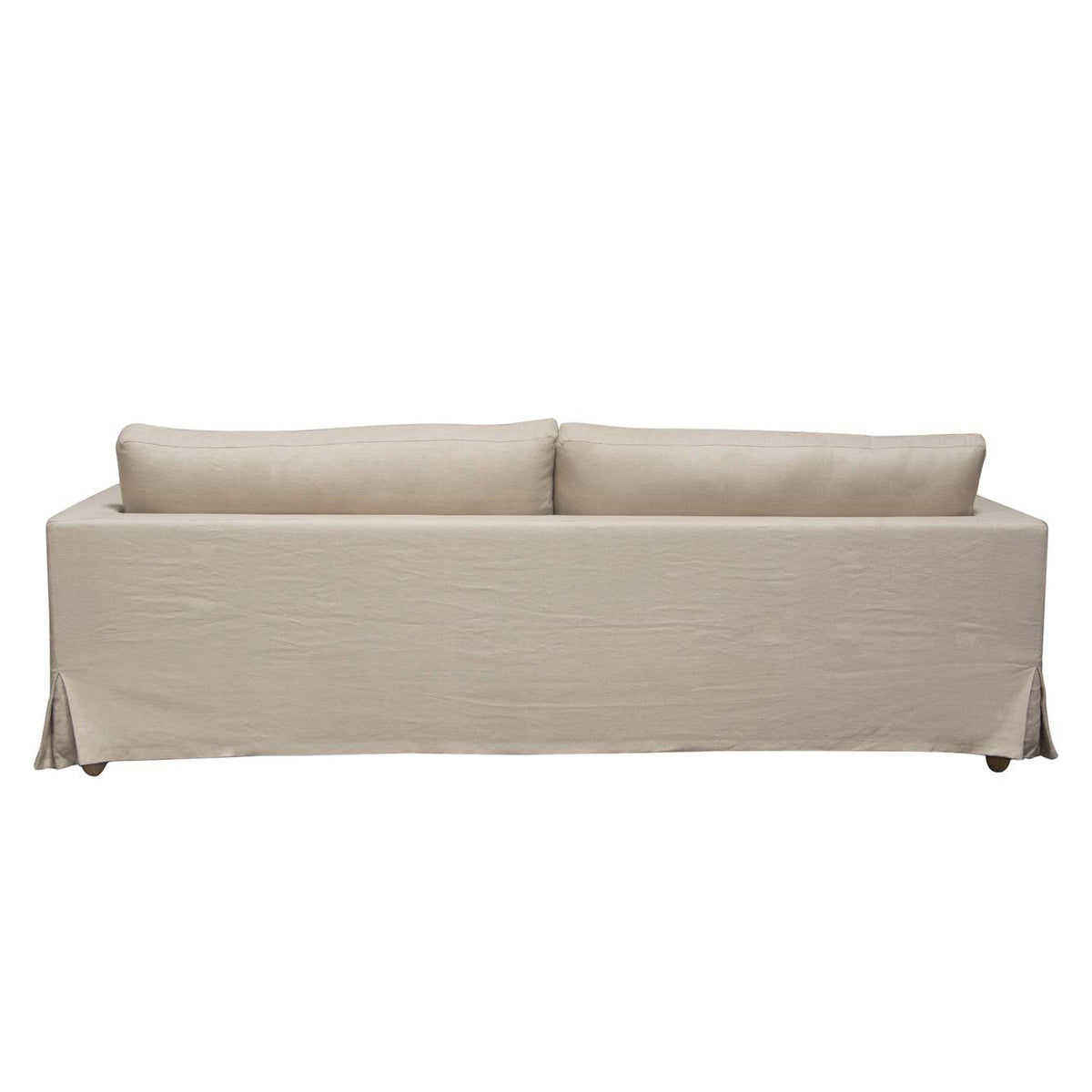 SAVANNAHSOSD Savannah Slip-cover Sofa In Sand Natural Linen