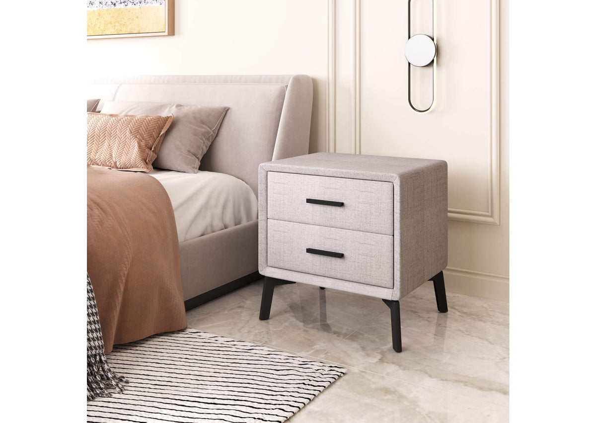 109623 Halle Side Table Gray