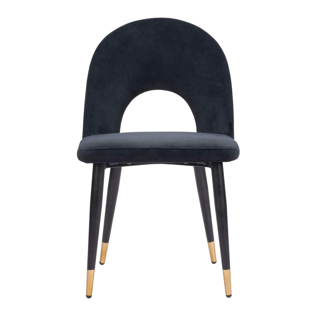 109873 Menlo Dining Chair (Set Of 2) Black