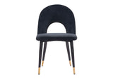 109873 Menlo Dining Chair (Set Of 2) Black