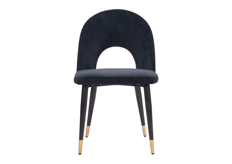 109873 Menlo Dining Chair (Set Of 2) Black