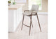 101693 Desi Counter Stool (Set Of 2) Beige & Walnut
