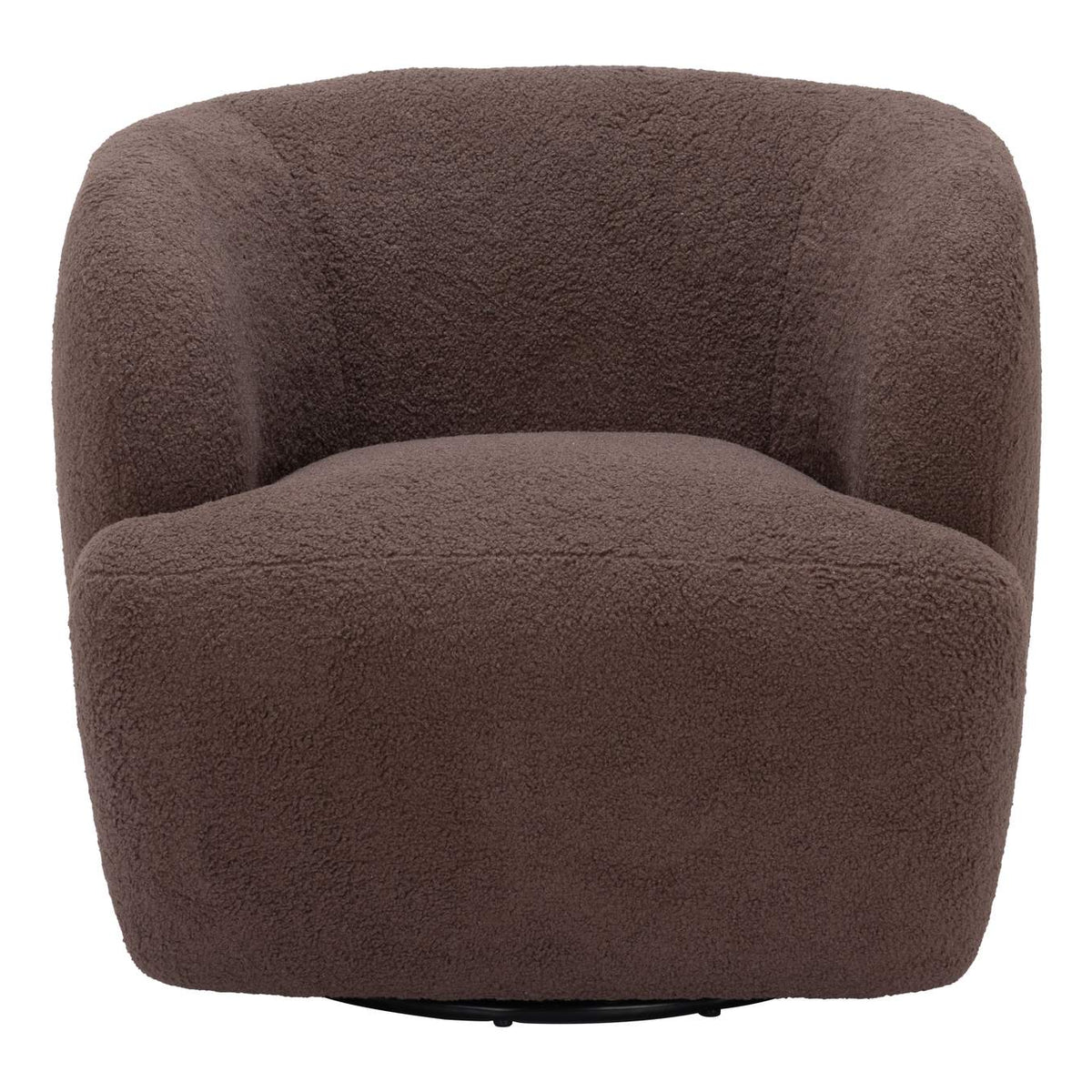 109958 Govan Swivel Chair Brown