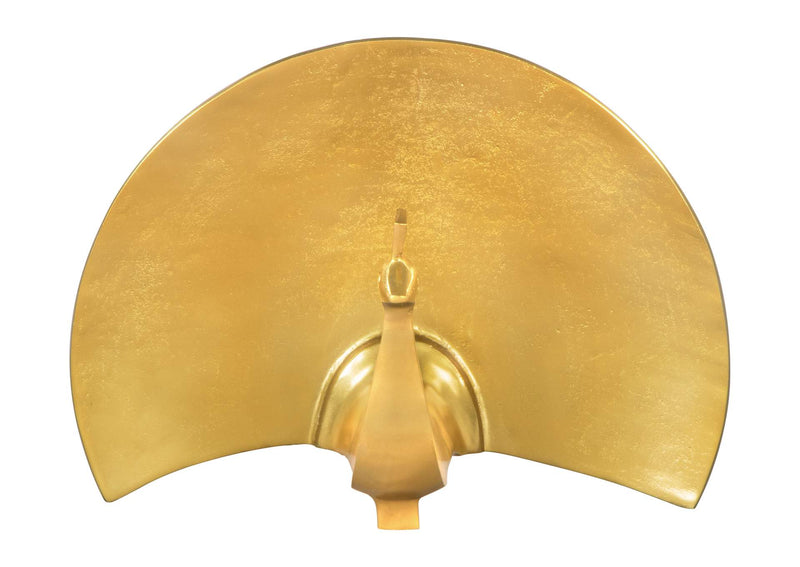A12281 Fan Table Art Gold