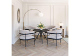110052 Dinos Dining Table Black