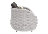 704025 Coral Reef Outdoor Accent Chair Gray