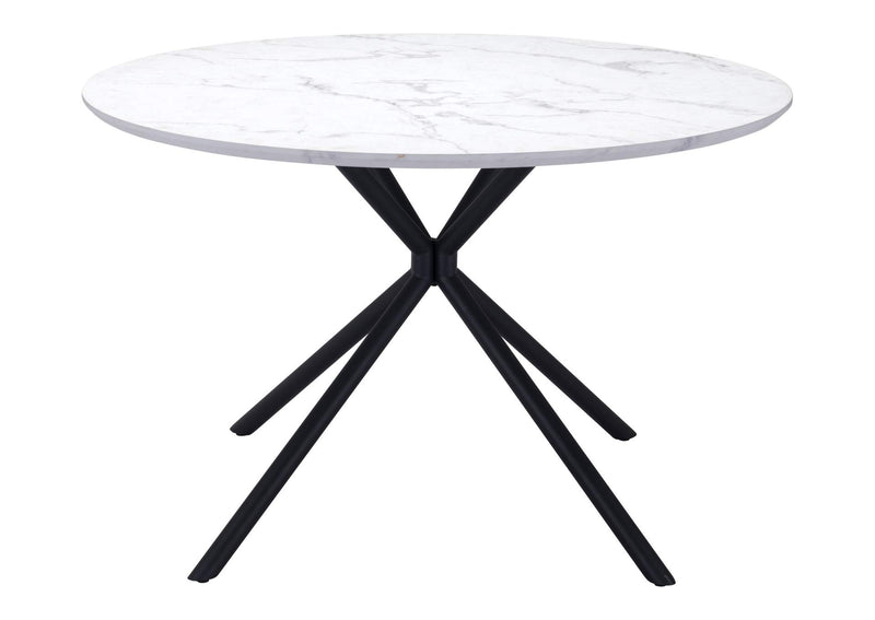 101879 Amiens Dining Table White