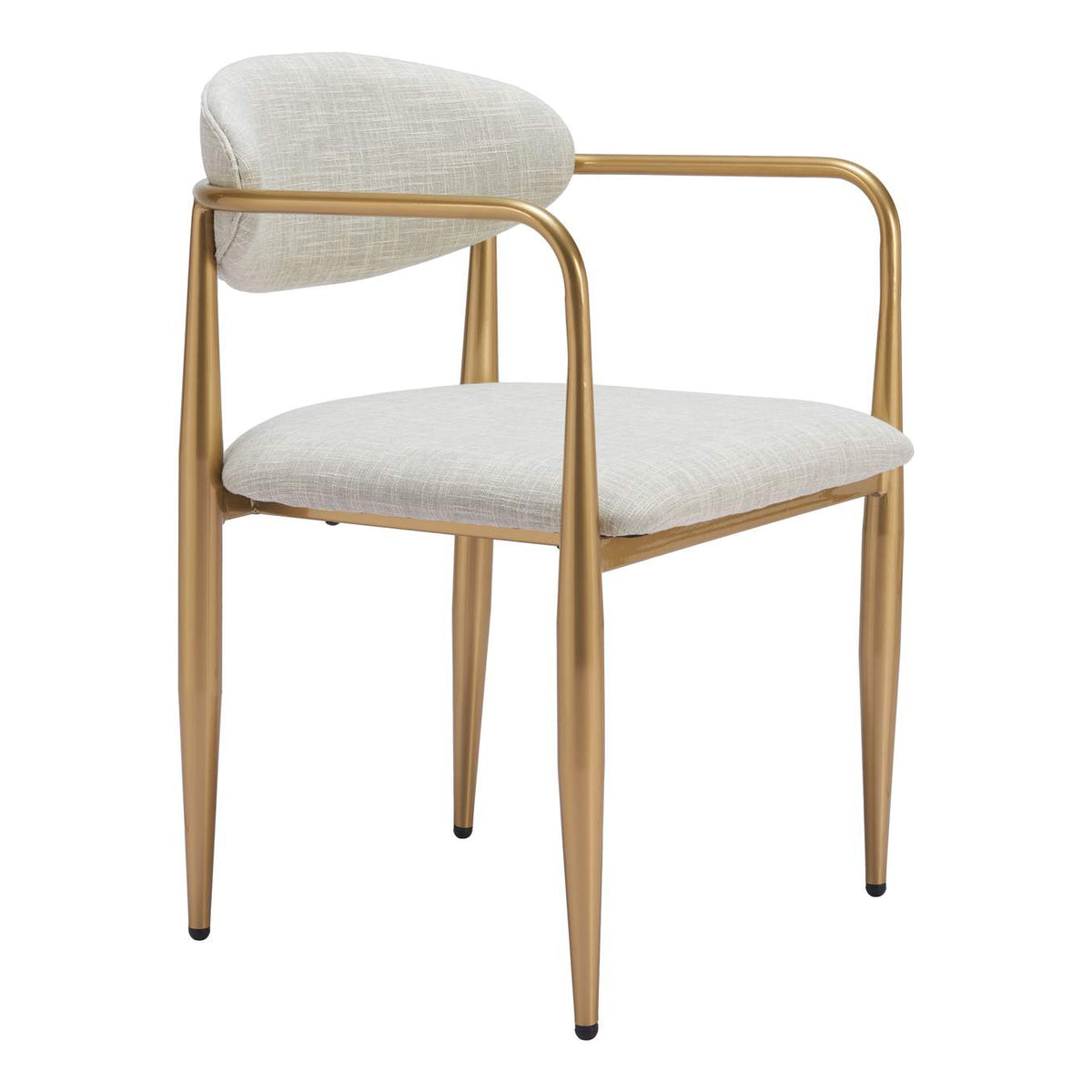110207 Zens Dining Chair (Set Of 2) Quill Gray