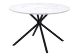 101879 Amiens Dining Table White