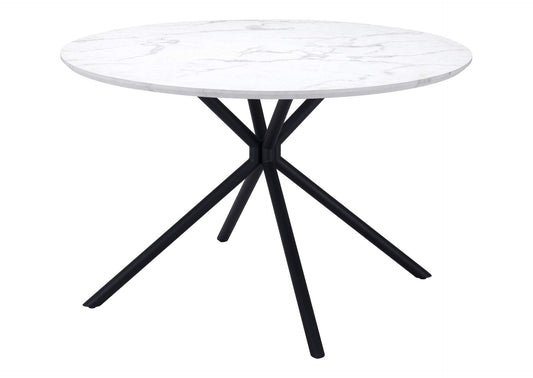 101879 Amiens Dining Table White