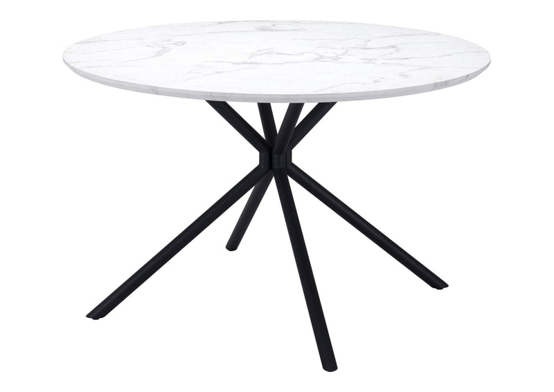 101879 Amiens Dining Table White