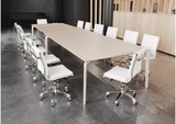 215219 Lider Plus Armless Office Chair White
