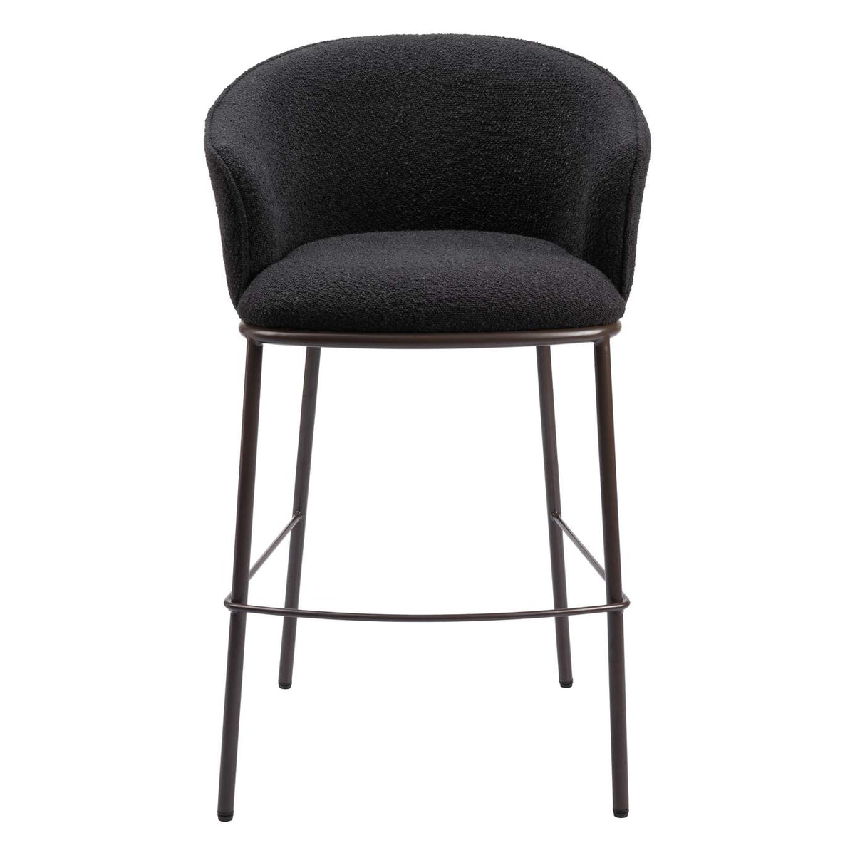 109810 Essen Barstool Black & Bronze
