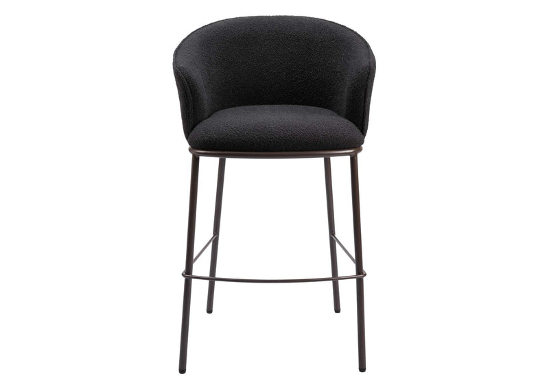 109810 Essen Barstool Black & Bronze
