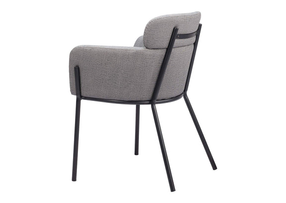 110171 Bremor Dining Chair (Set Of 2) Slate Gray