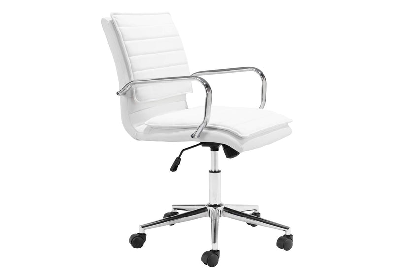 109006 Partner Office Chair White
