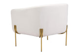 101258 Micaela Armchair Ivory