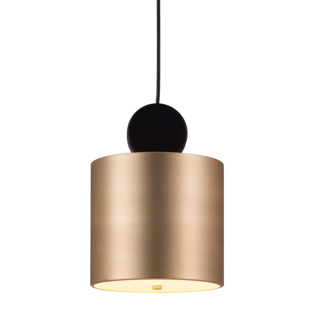 56107 Myson Ceiling Lamp Gold & Black
