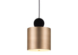 56107 Myson Ceiling Lamp Gold & Black