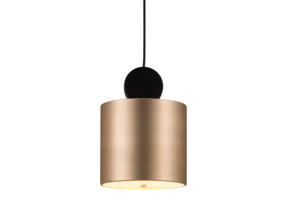 56107 Myson Ceiling Lamp Gold & Black
